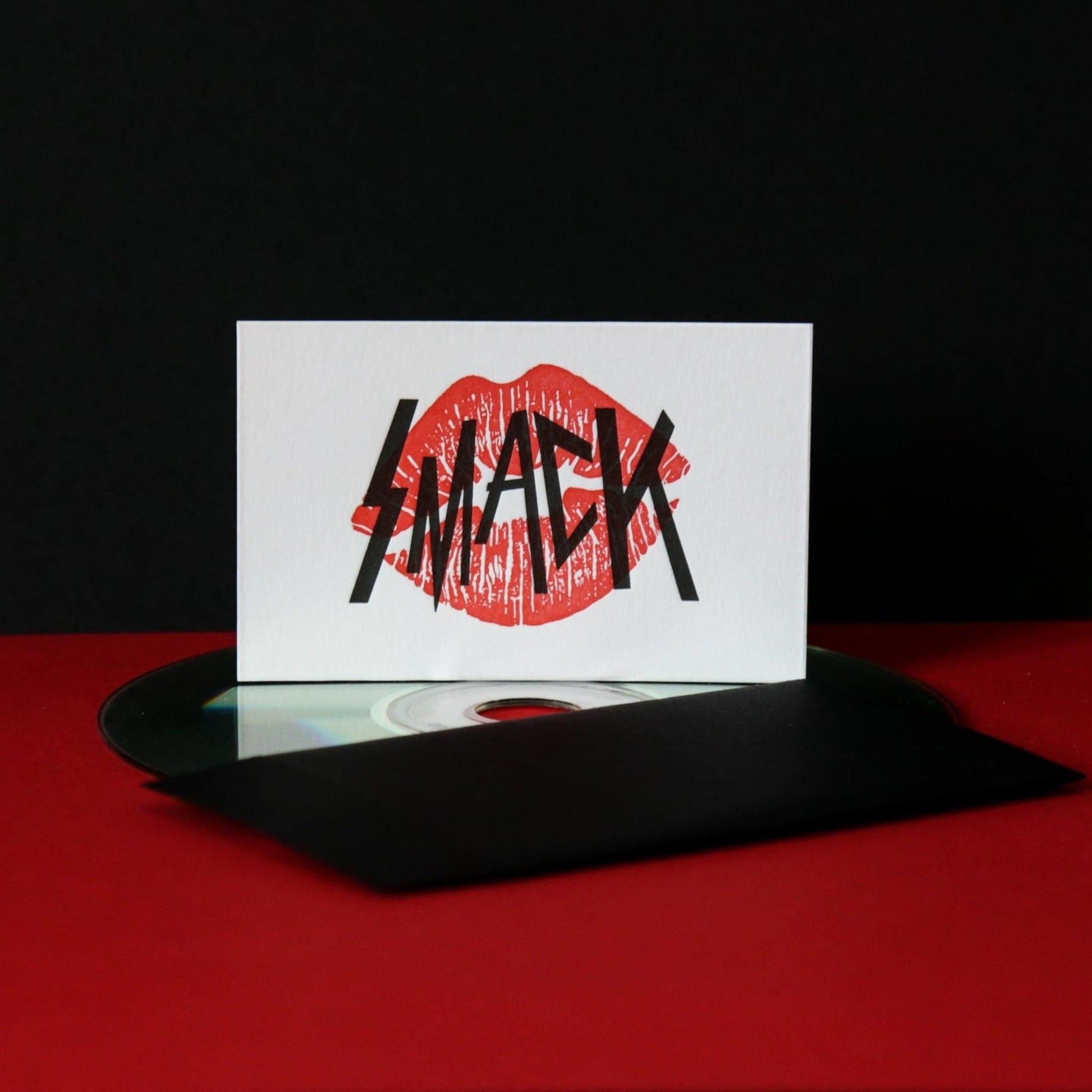 Mini carte Smack pour petites intentions avec enveloppe - Letterpress - PAPPUS EDITIONS